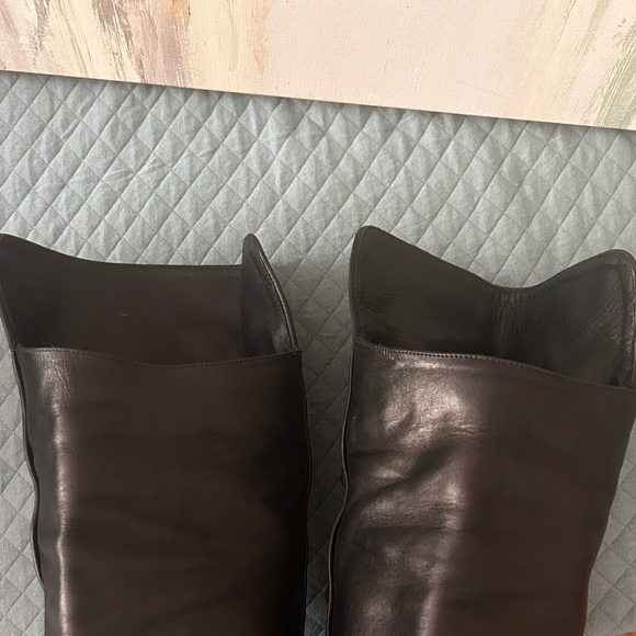 ISABEL MARANT Becky Thigh High Farrah Leather Boots- Black/ Size - Picture 9 of 16